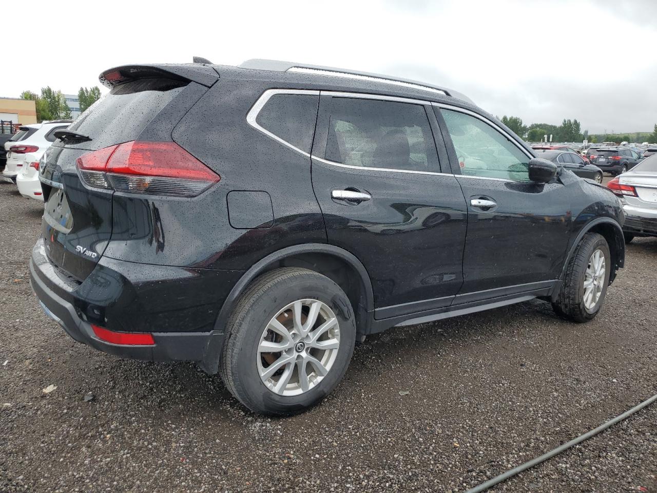 2020 Nissan Rogue VIN 5N1AT2MVXLC812191 Copart auction photo, front end / rear end damage thumbnail 3