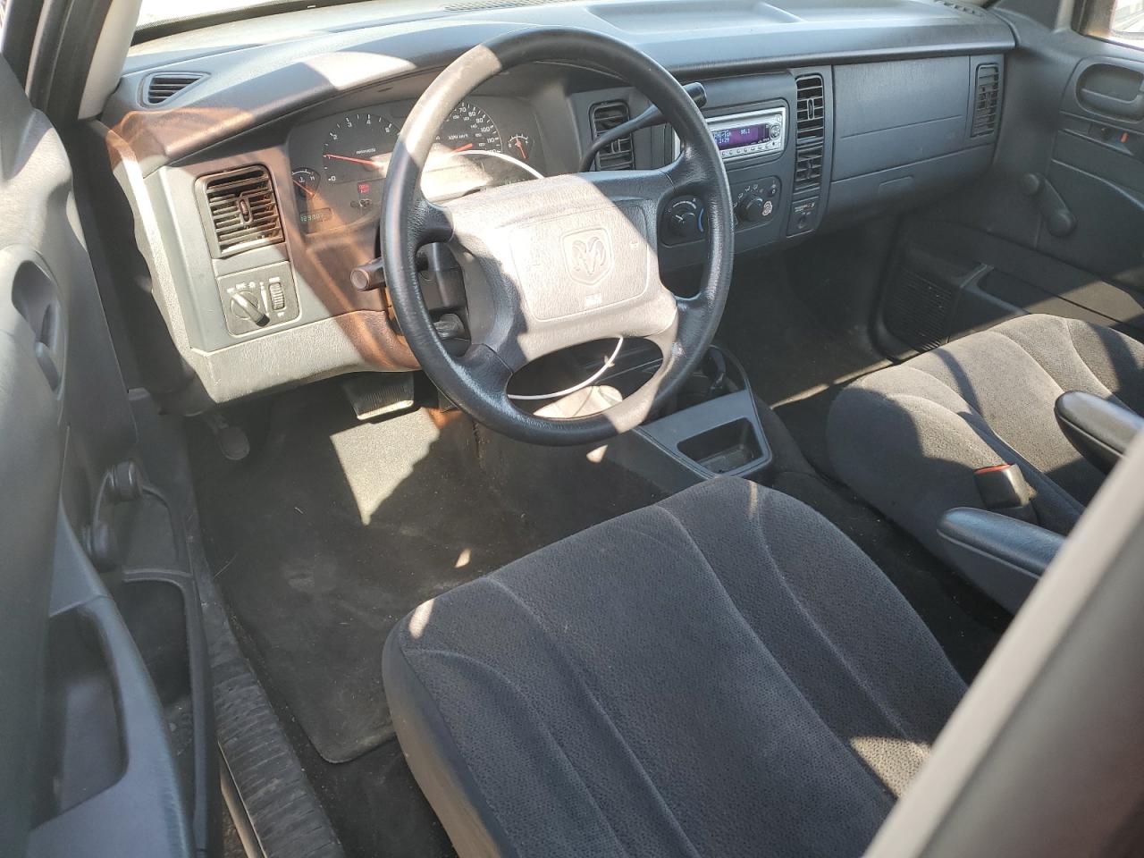 2004 Dodge Dakota VIN 1D7GG16K54S588745 Copart auction photo, rear end / side damage thumbnail 8