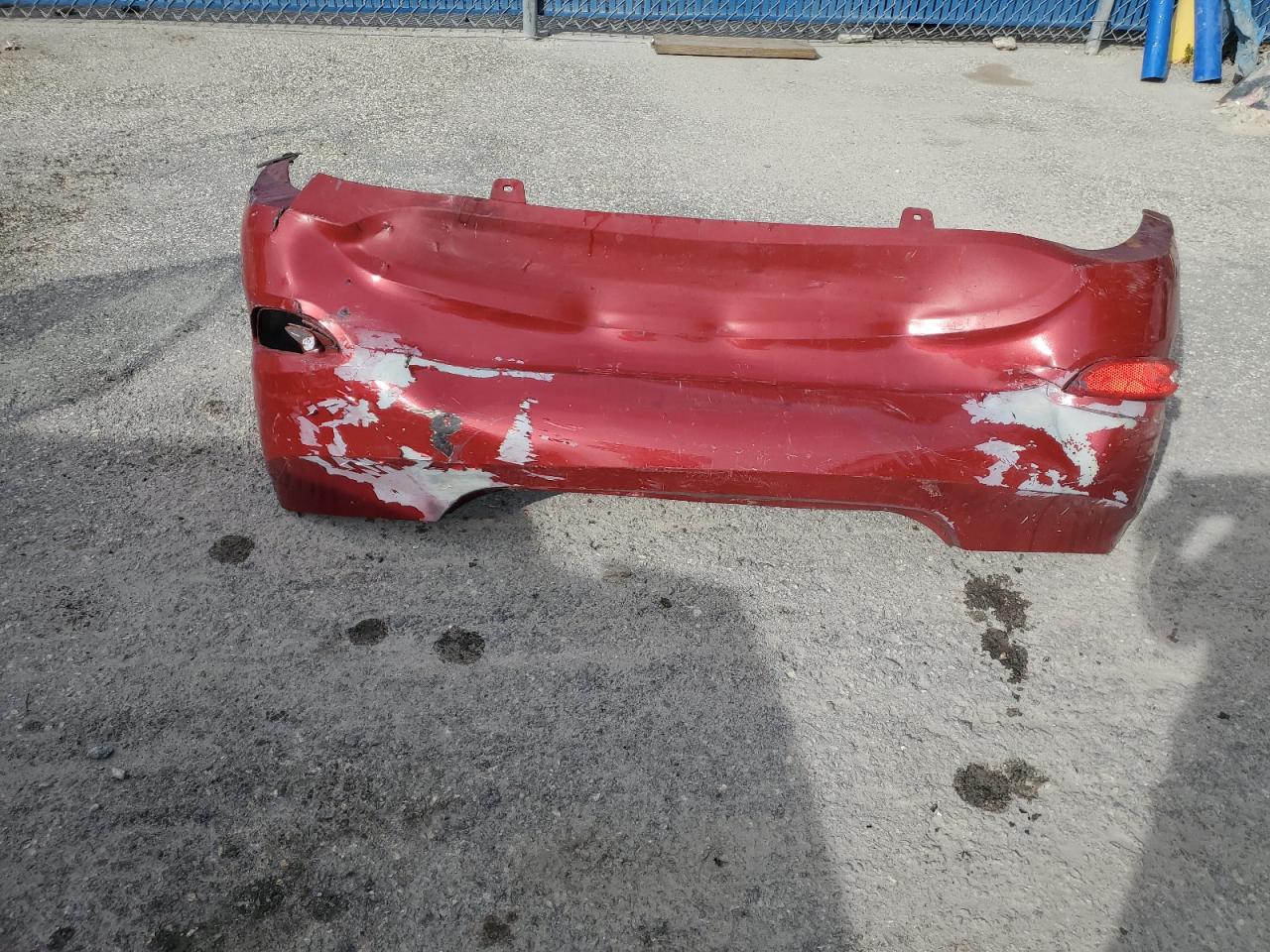 2015 Hyundai Accent VIN KMHCT4AEXFU863116 Copart auction photo, rear end / front end damage thumbnail 12