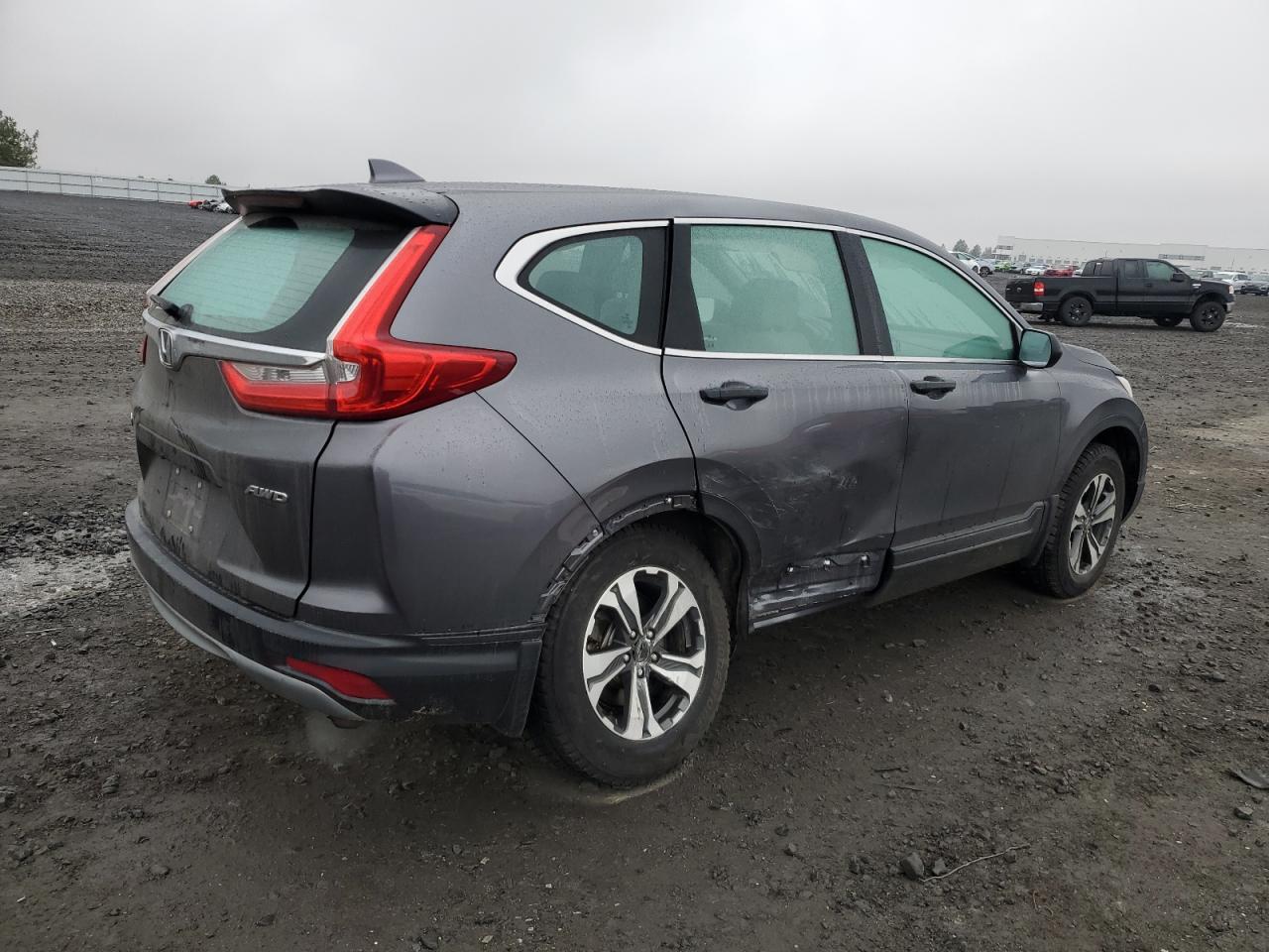 2017 Honda CR-V VIN 2HKRW6H35HH206808 Copart auction photo, side damage thumbnail 3