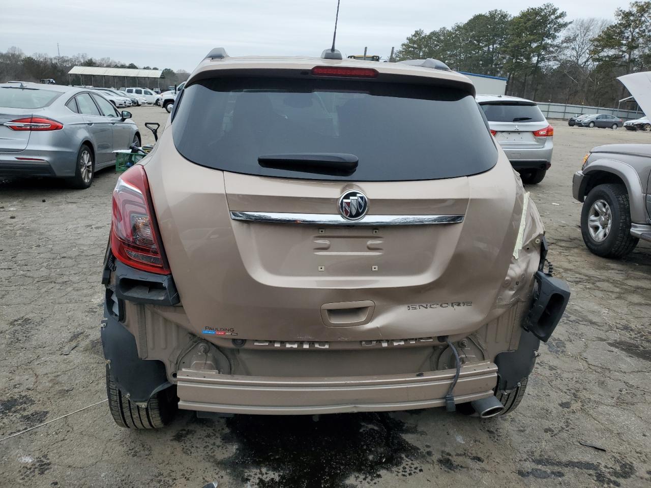 2019 Buick Encore VIN KL4CJASB5KB712245 Copart auction photo, rear end damage thumbnail 6