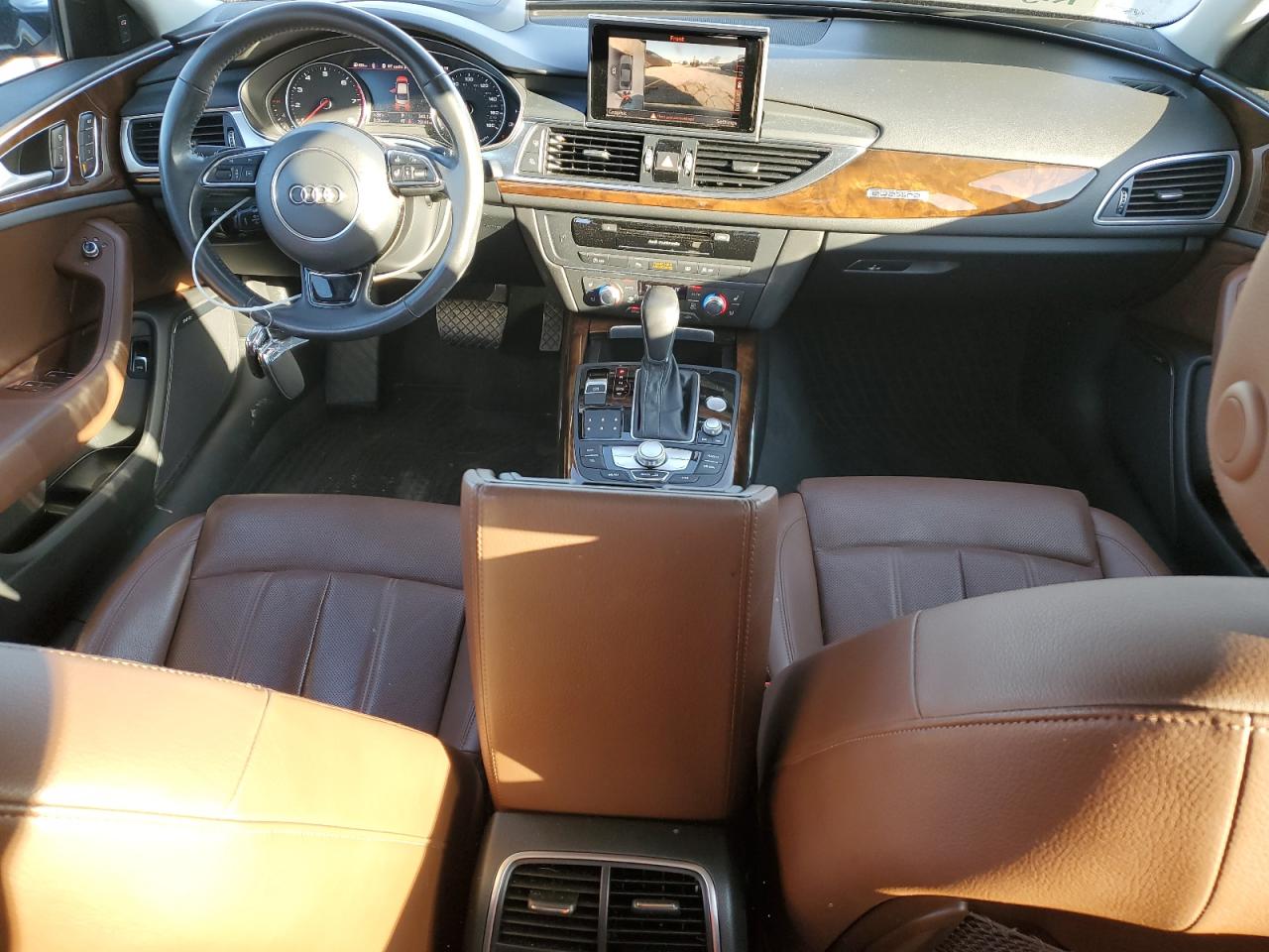 2017 Audi A6 VIN WAUH2AFC0HN045360 Copart auction photo, rear end damage thumbnail 8