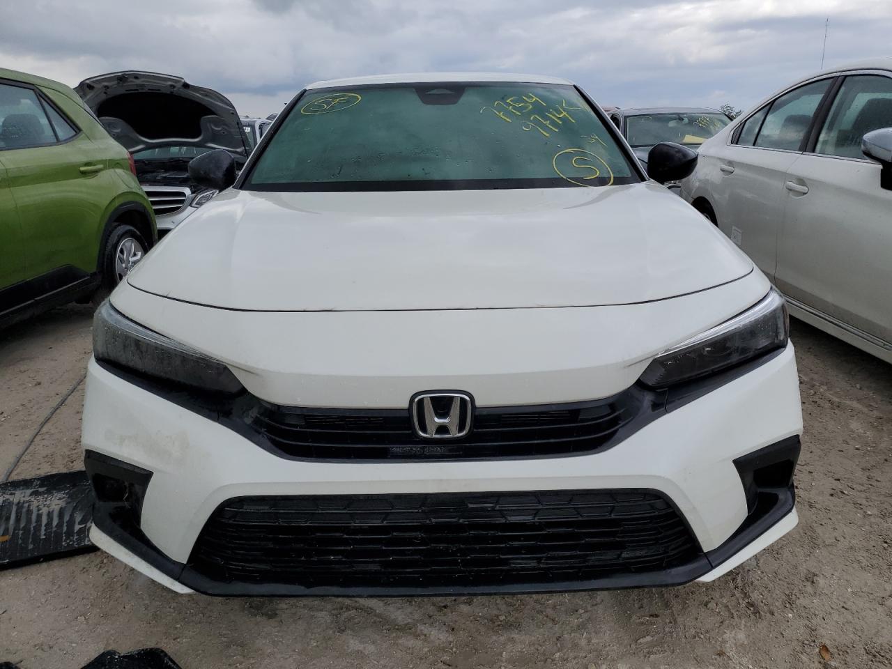 2024 Honda Civic VIN 2HGFE2F56RH524712 Copart auction photo, water/flood damage thumbnail 5