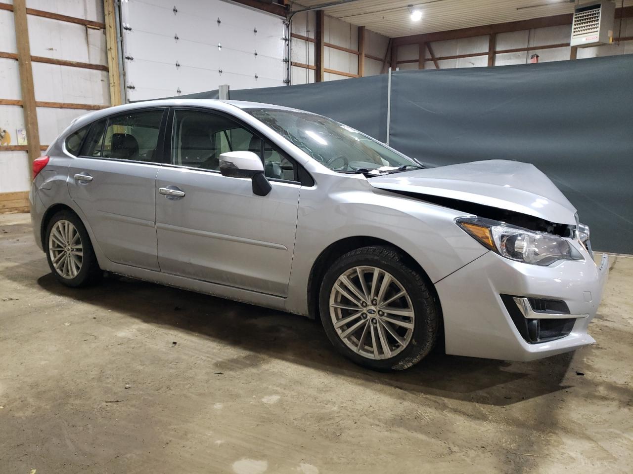 2016 Subaru Impreza VIN JF1GPAK67G8295388 Copart auction photo, front end / undercarriage damage thumbnail 4