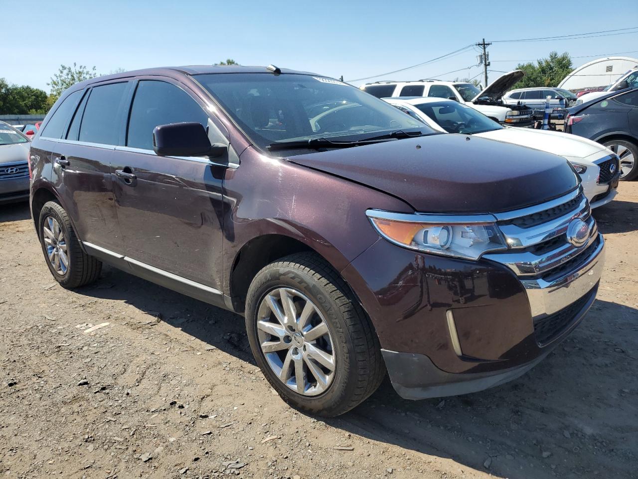 2011 Ford Edge VIN 2FMDK3KC0BBA57364 Copart auction photo, front end damage thumbnail 4