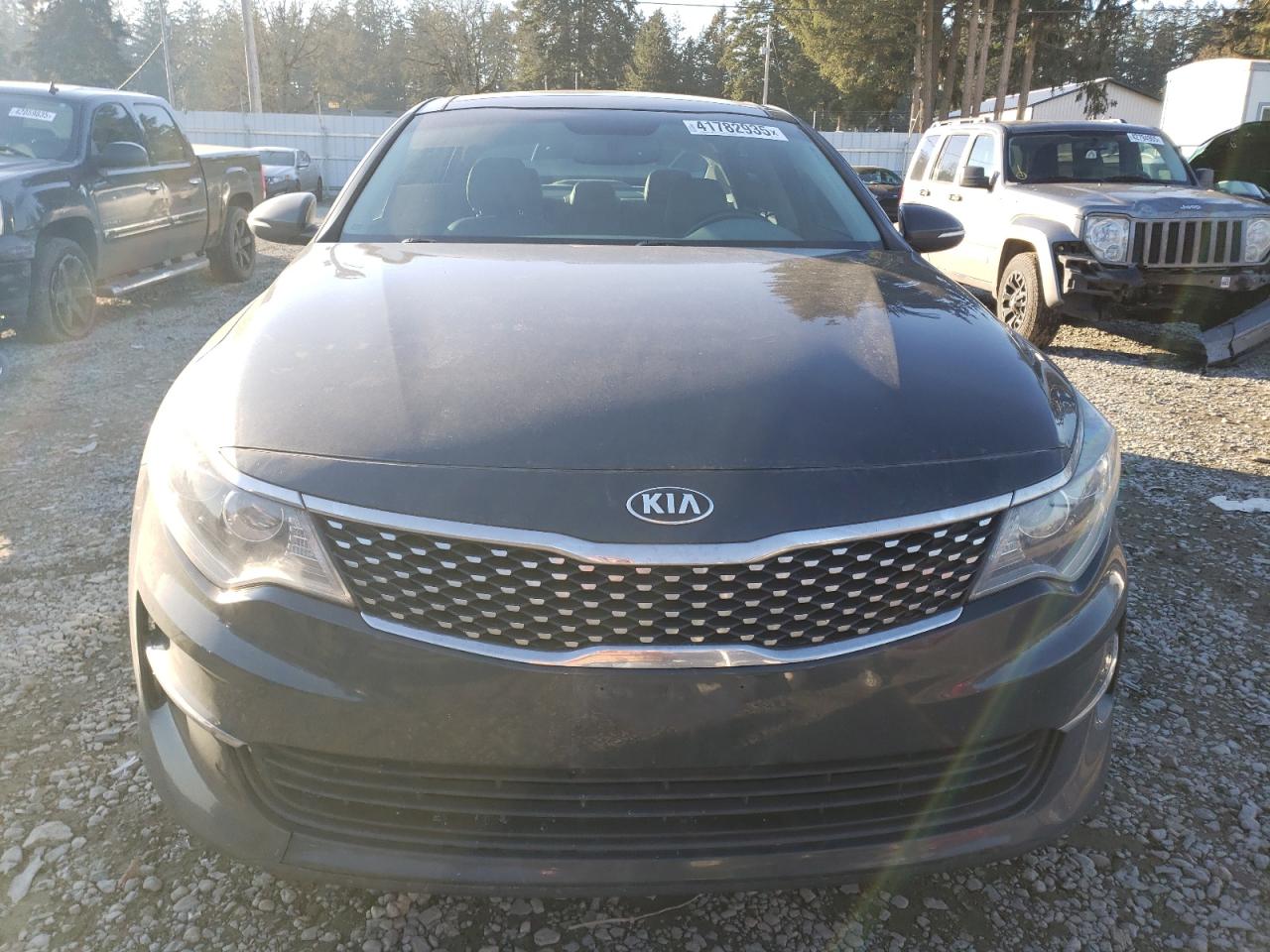 2016 KIA Optima VIN 5XXGU4L32GG100920 Copart auction photo, side damage thumbnail 5