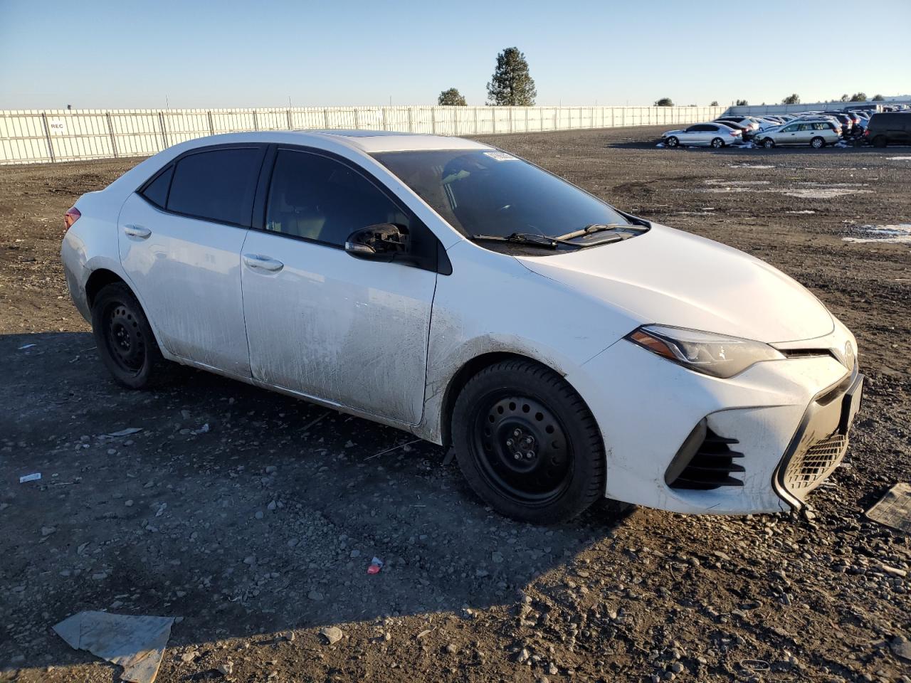 2017 Toyota Corolla VIN 2T1BURHE7HC868645 Copart auction photo, all over damage thumbnail 4