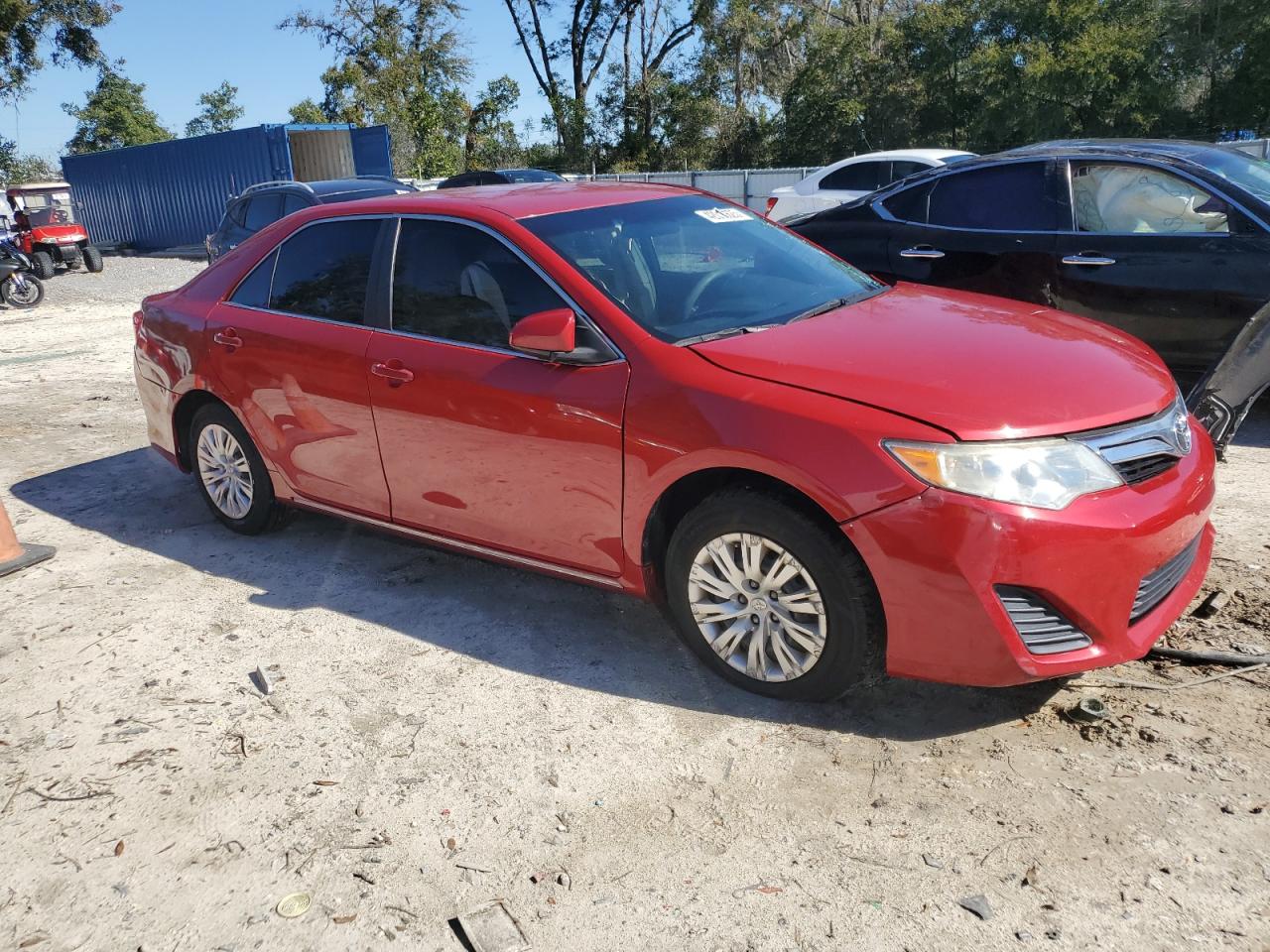 2013 Toyota Camry VIN 4T1BF1FK4DU677407 Copart auction photo, side damage thumbnail 4