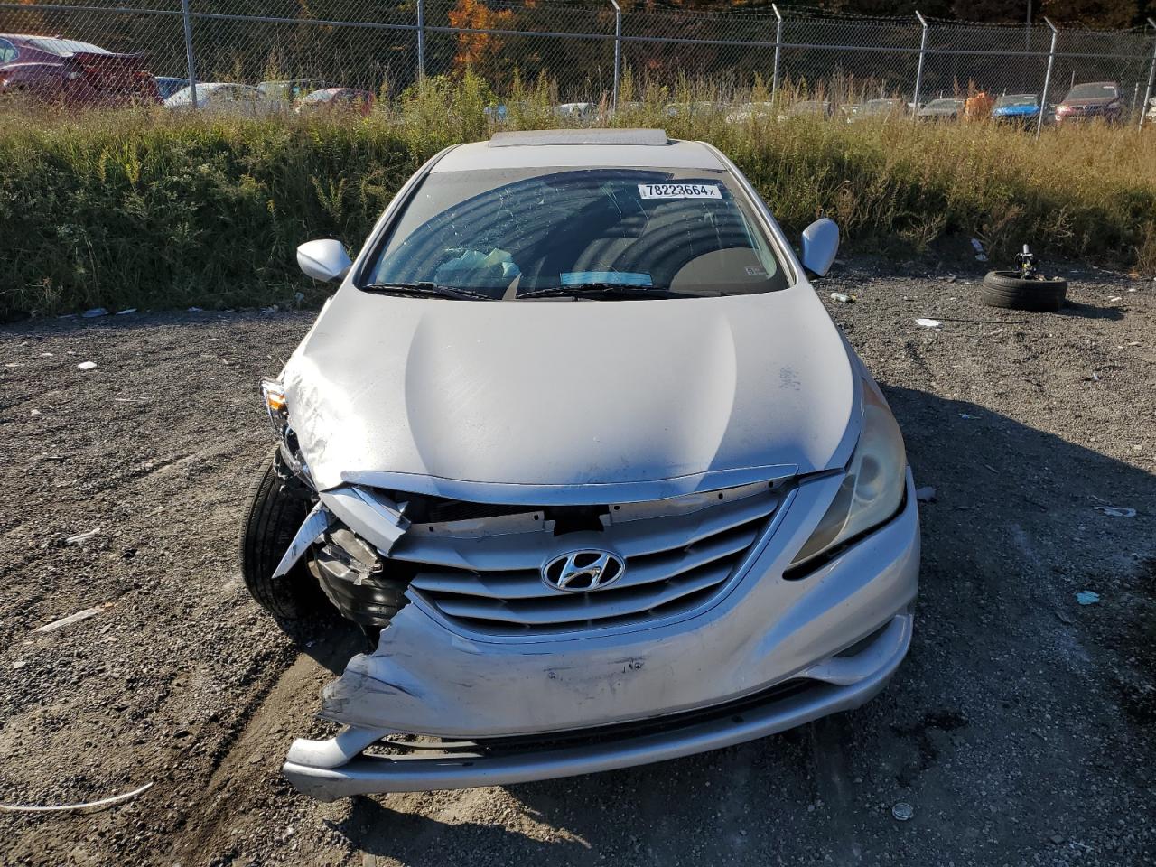 2011 Hyundai Sonata VIN 5NPEB4AC9BH105870 Copart auction photo, vandalism / front end damage thumbnail 5