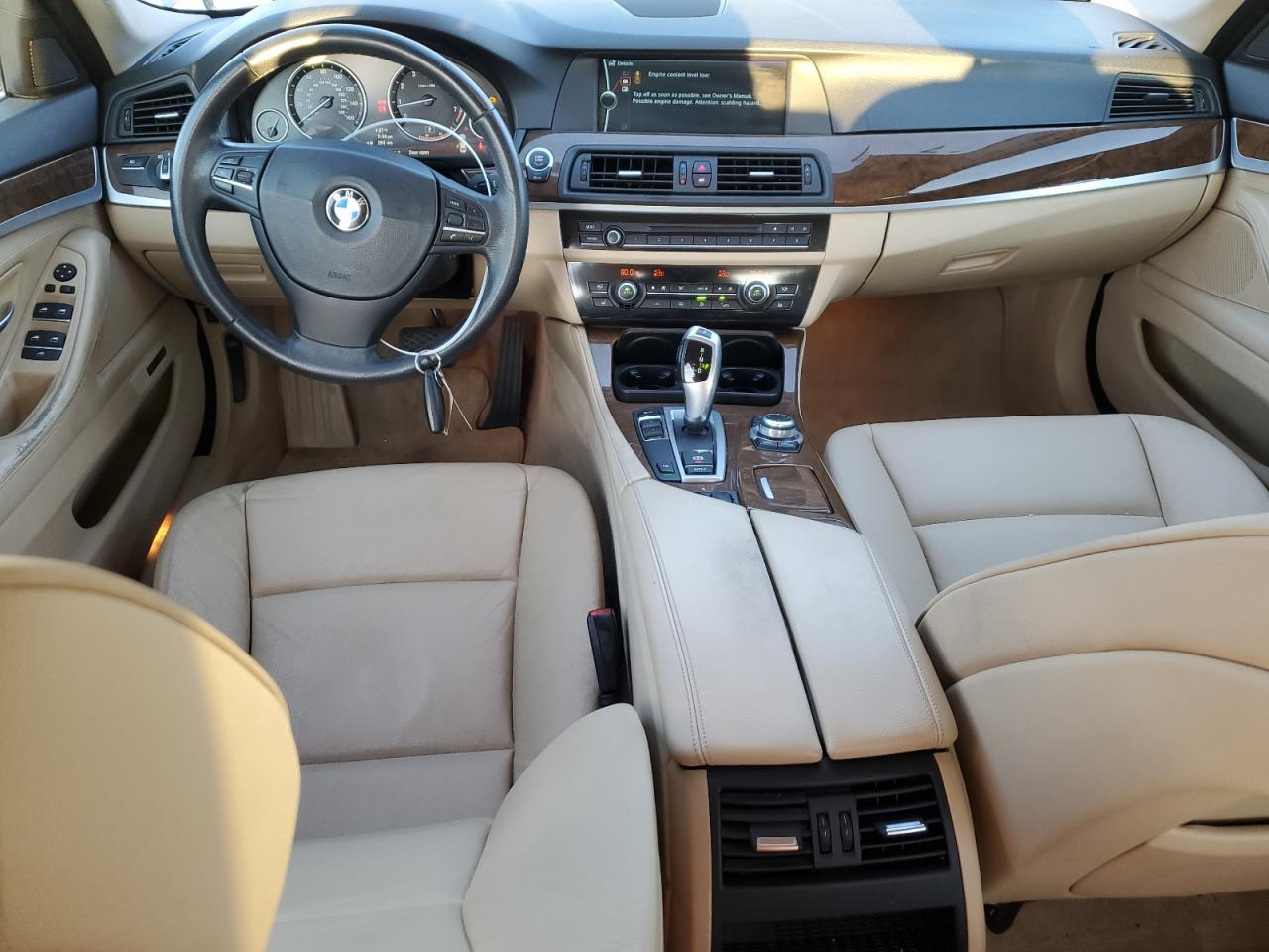 2012 BMW 5er VIN WBAFR7C55CC815956 Copart auction photo, front end damage thumbnail 8