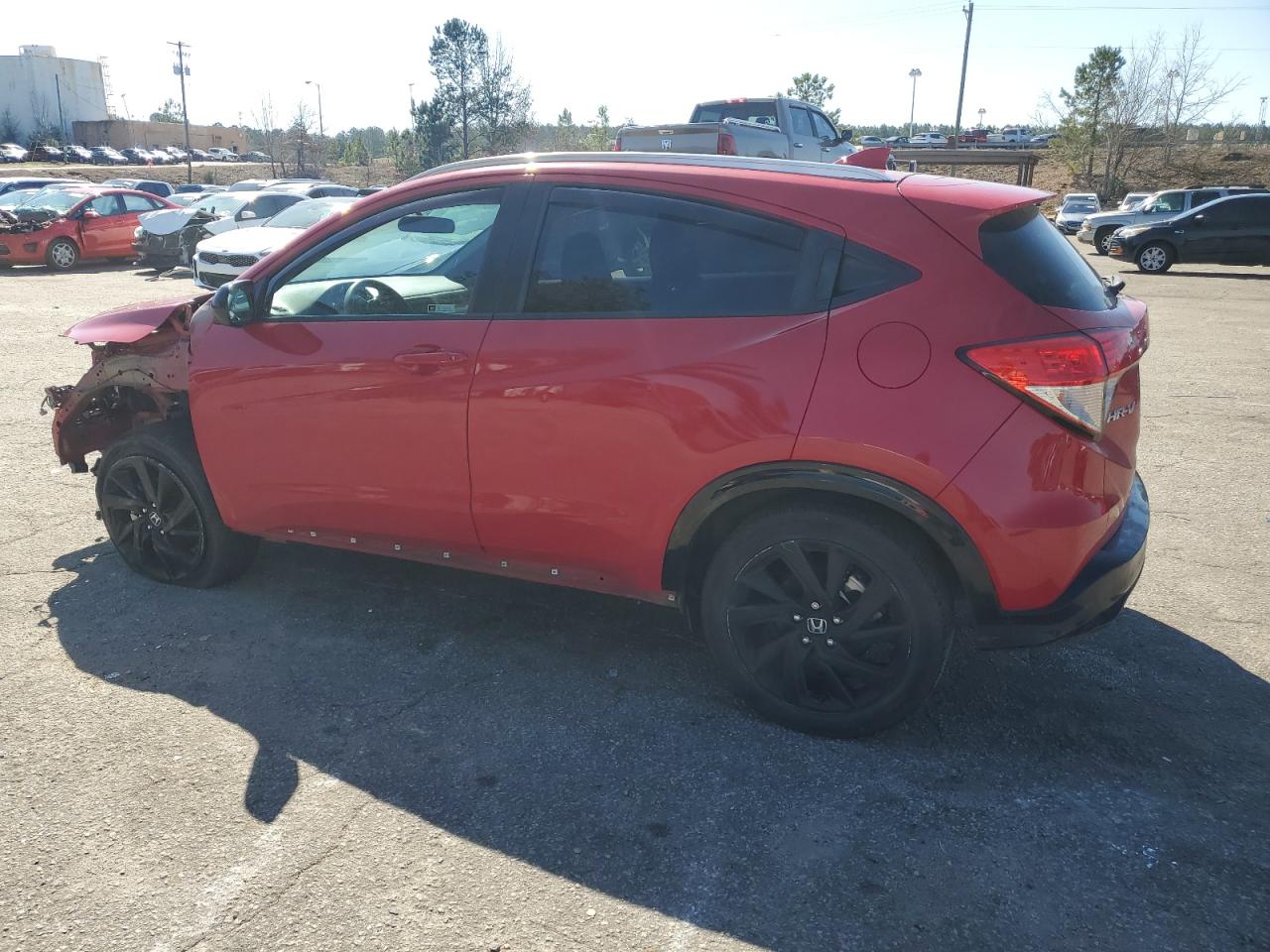 2022 Honda HR-V VIN 3CZRU5H17NM715183 Copart auction photo, front end damage thumbnail 2