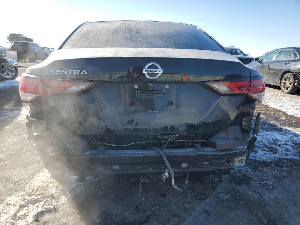 2022 Nissan Sentra VIN 3N1AB8BV5NY277099 Copart auction photo, side / rear end damage thumbnail 6