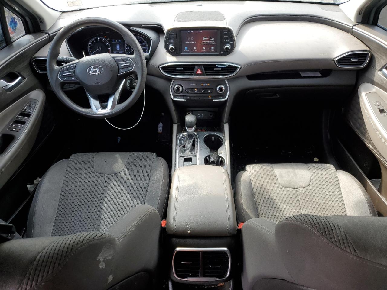 2020 Hyundai Santa Fe VIN 5NMS2CAD0LH301068 Copart auction photo, mechanical damage thumbnail 8