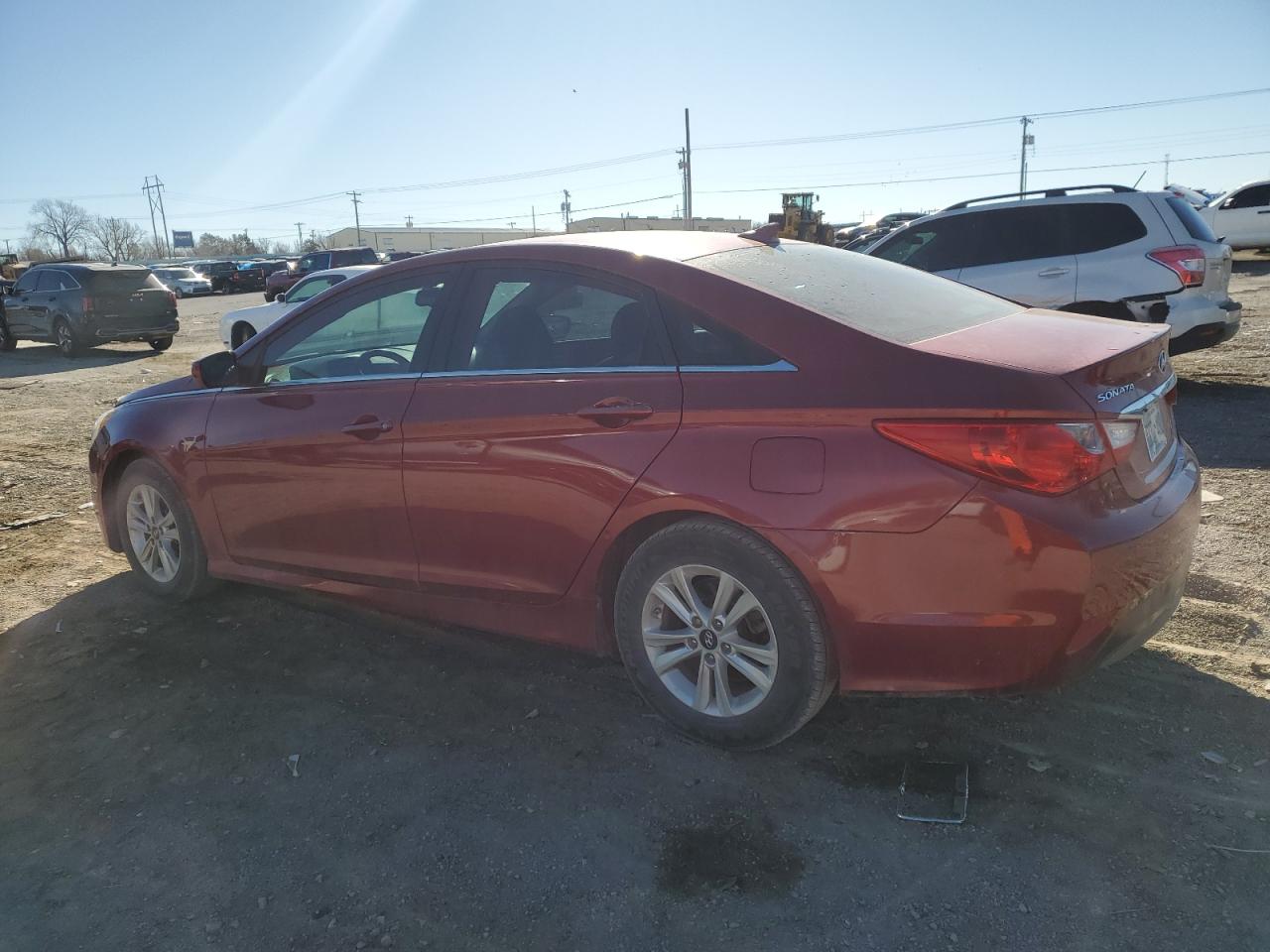 2014 Hyundai Sonata VIN 5NPEB4ACXEH935990 Copart auction photo, front end / minor dent/scratches damage thumbnail 2