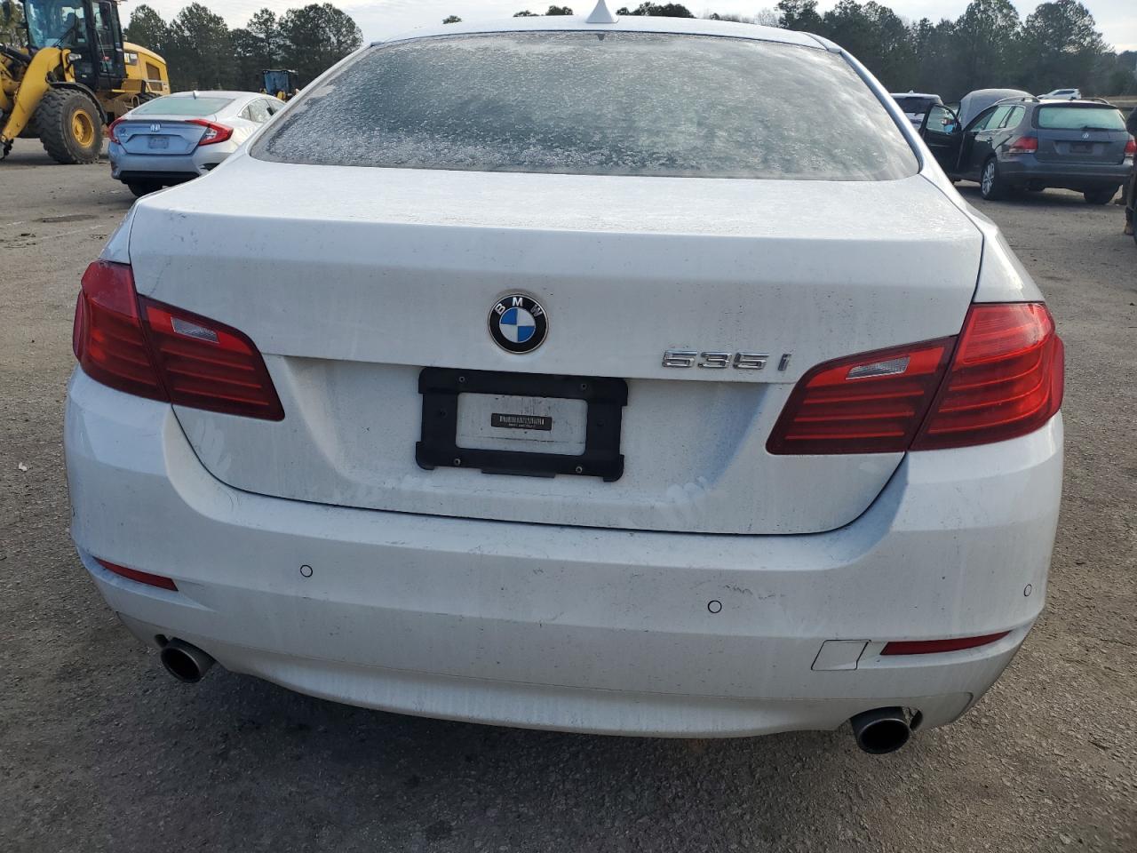2016 BMW 5er VIN WBA5B1C5XGG552312 Copart auction photo, side / front end damage thumbnail 6
