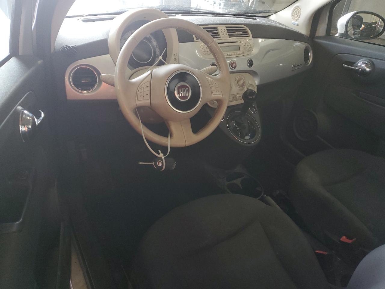 2012 Fiat 500 VIN 3C3CFFAR2CT104304 Copart auction photo, side damage thumbnail 8