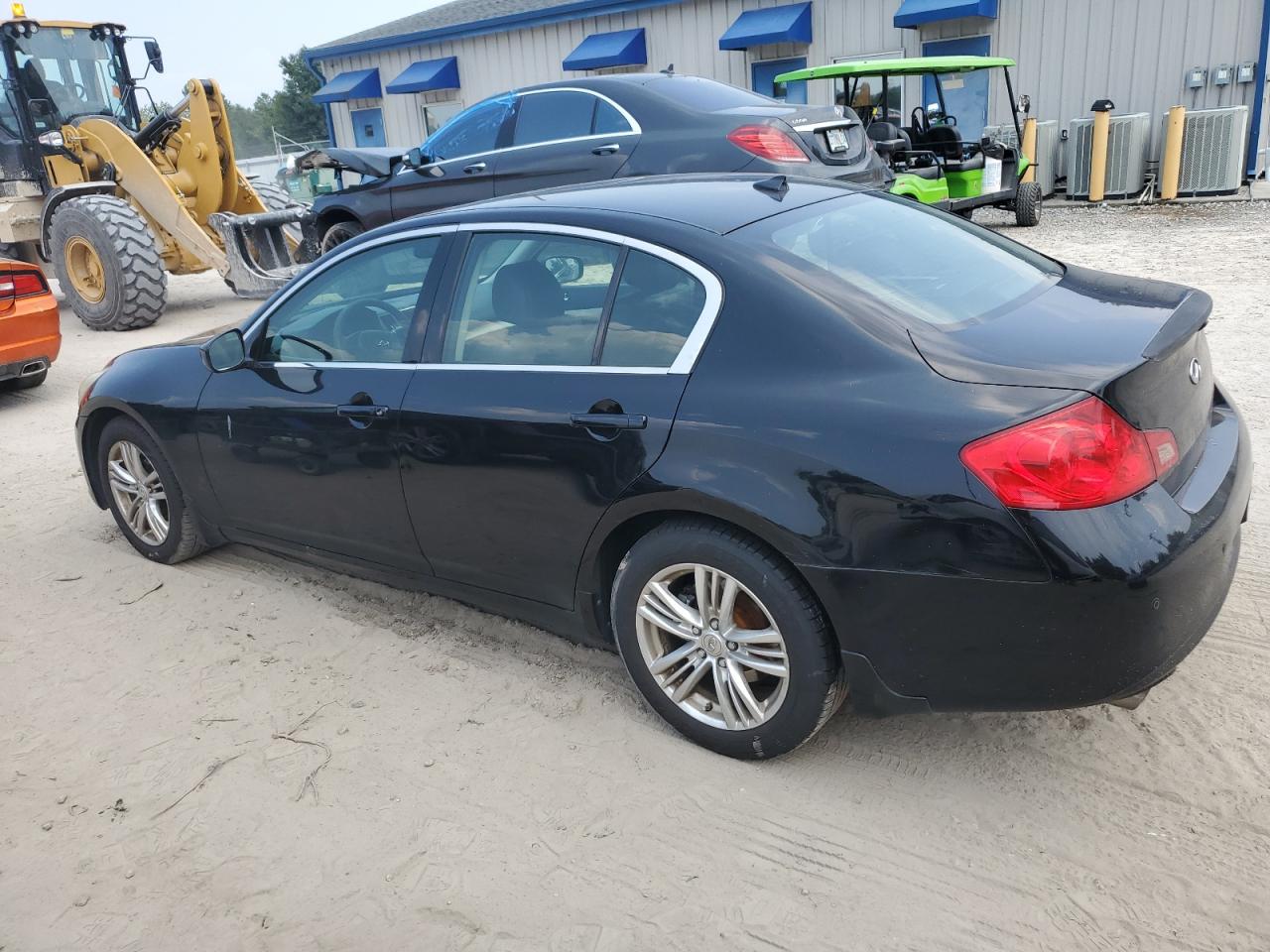2011 Infiniti G VIN JN1CV6AR9BM355200 Copart auction photo, water/flood damage thumbnail 2