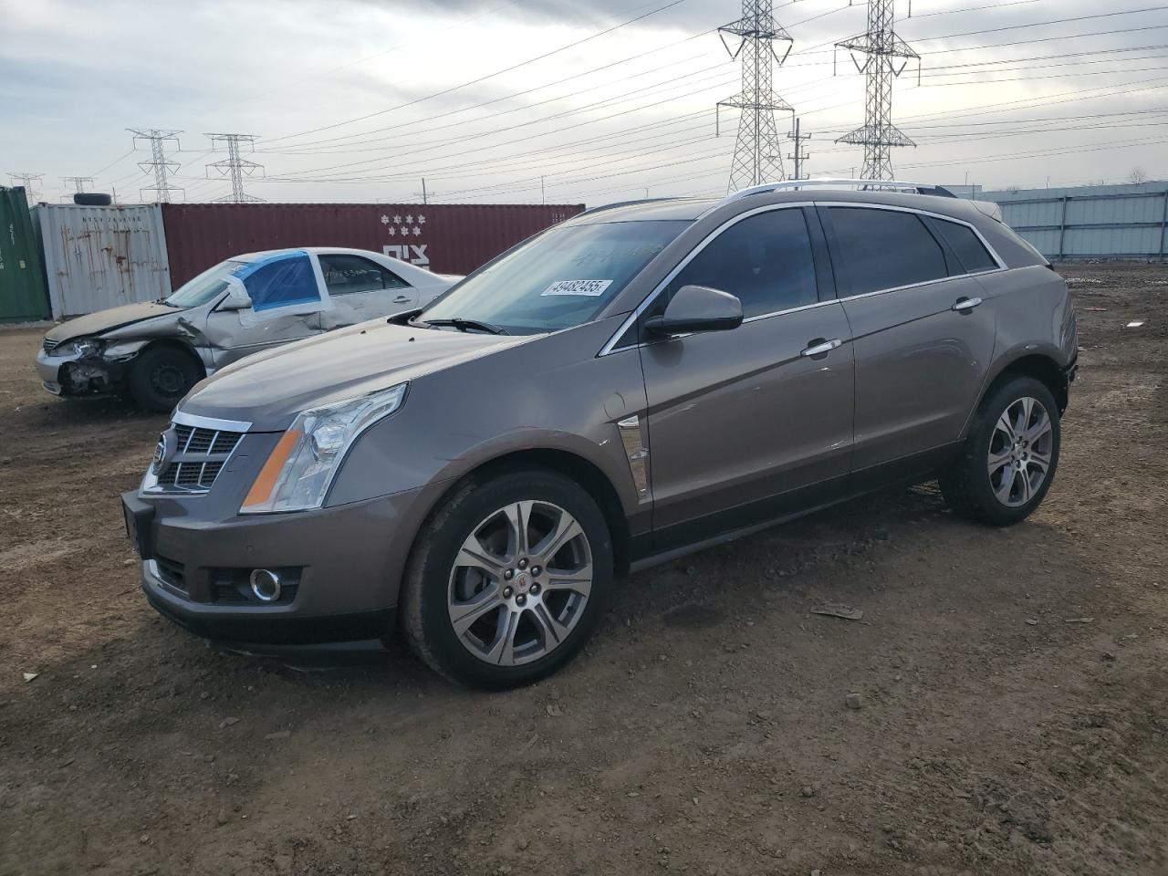 2012 Cadillac SRX VIN 3GYFNEE32CS632453 - Copart auction photo