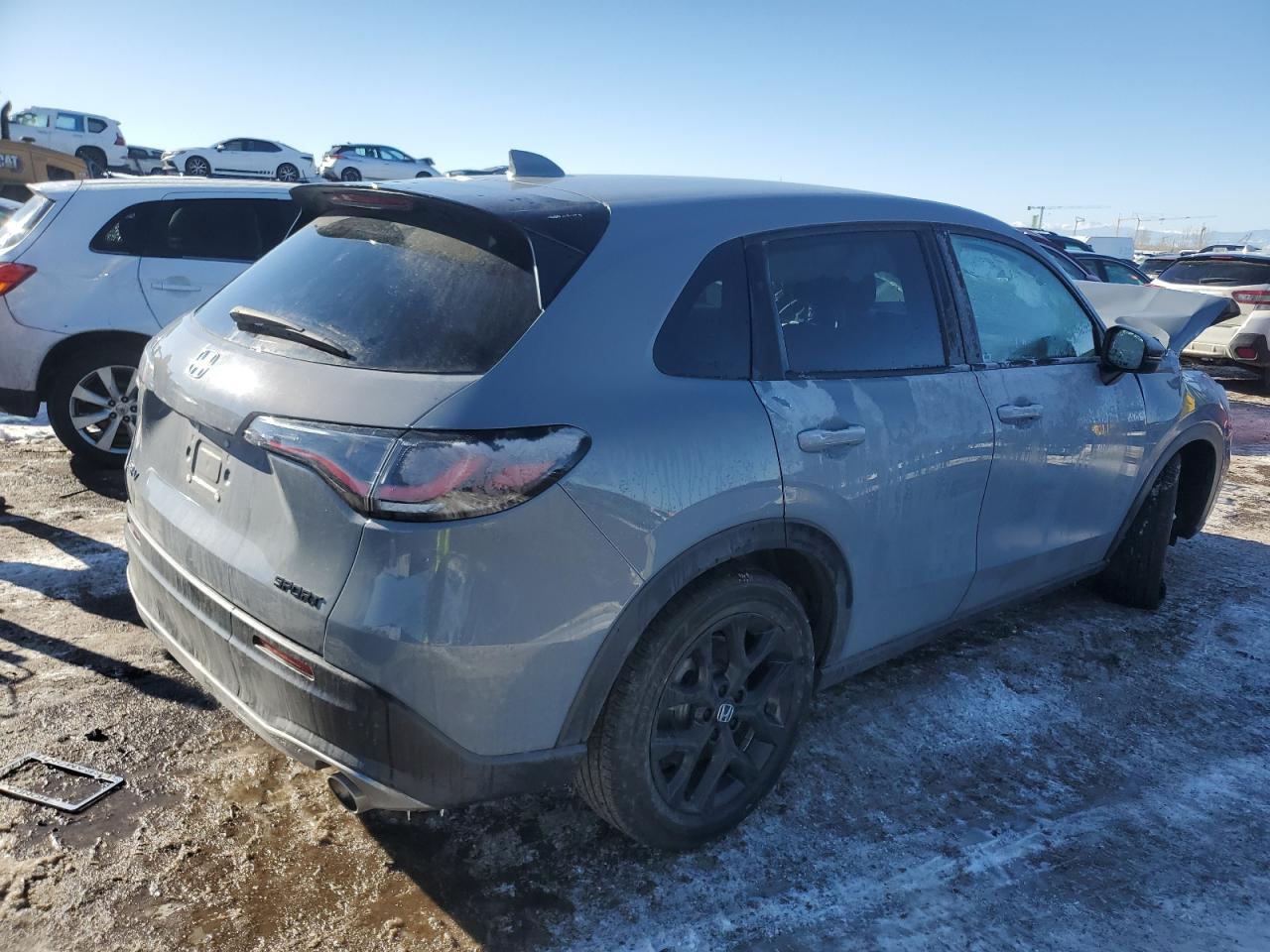 2023 Honda HR-V VIN 3CZRZ1H59PM703570 Copart auction photo, front end damage thumbnail 3