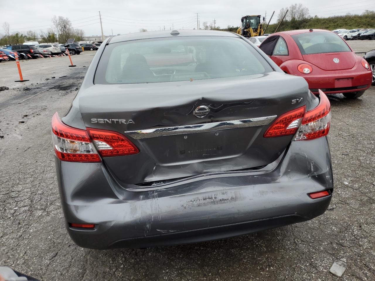 2015 Nissan Sentra VIN 3N1AB7AP4FY248983 Copart auction photo, rear end damage thumbnail 6