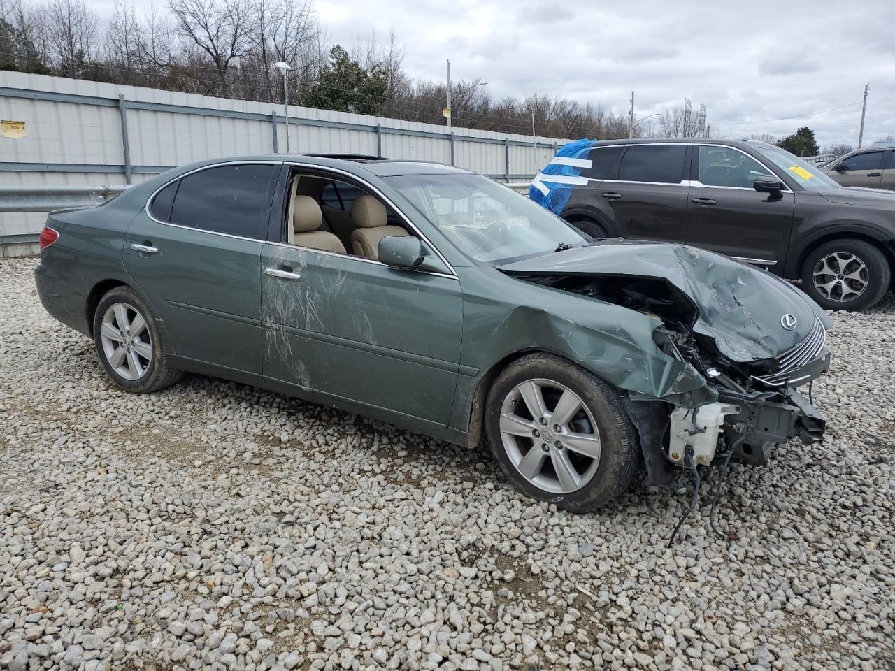 2005 Lexus ES VIN JTHBA30G655131074 Copart auction photo, front end damage thumbnail 4