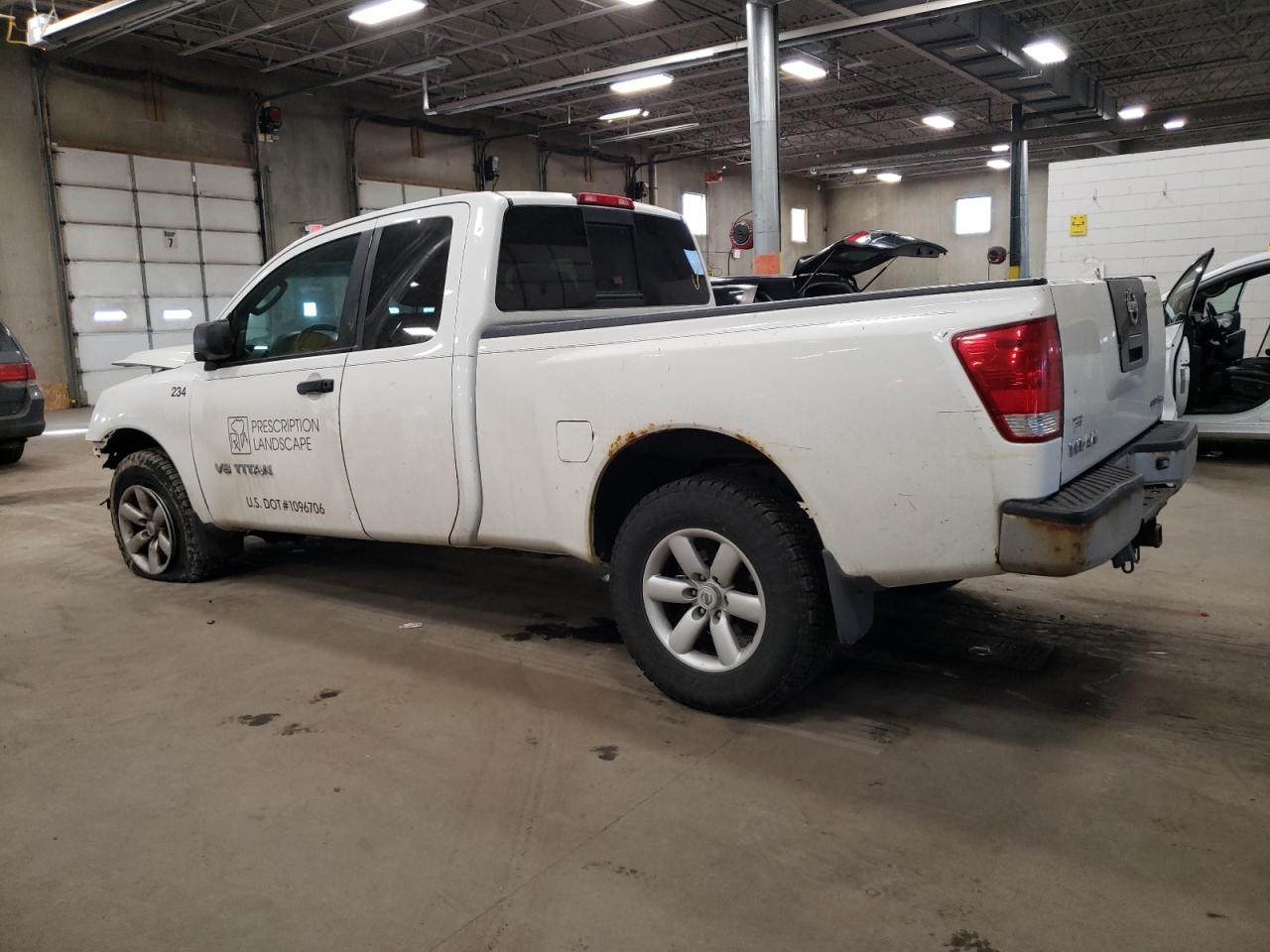 2010 Nissan Titan VIN 1N6BA0CJ1AN310380 Copart auction photo, front end damage thumbnail 2