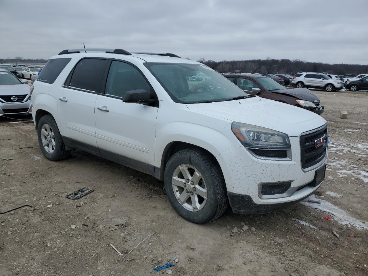 2016 GMC Acadia VIN 1GKKRPKD2GJ142821 Copart auction photo, front end damage thumbnail 4