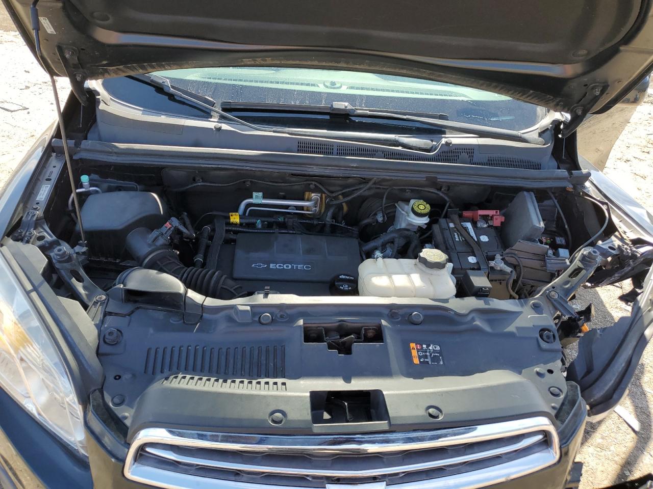 2016 Chevrolet Trax VIN KL7CJKSB0GB547687 Copart auction photo, front end / undercarriage damage thumbnail 12
