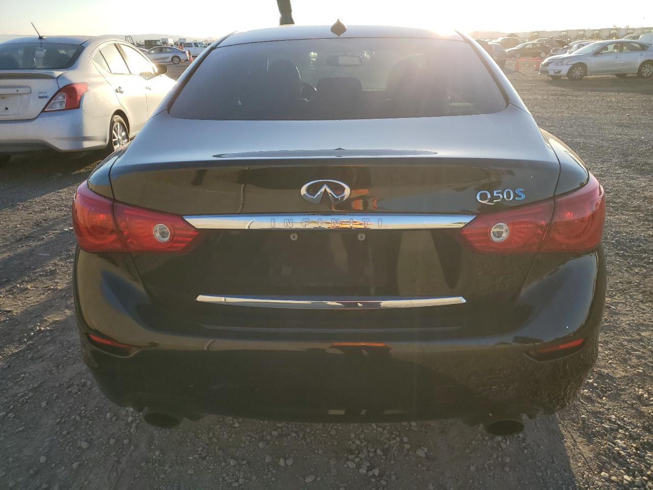 2014 Infiniti Q50 VIN JN1AV7AP2EM690492 Copart auction photo, minor dent/scratches damage thumbnail 6
