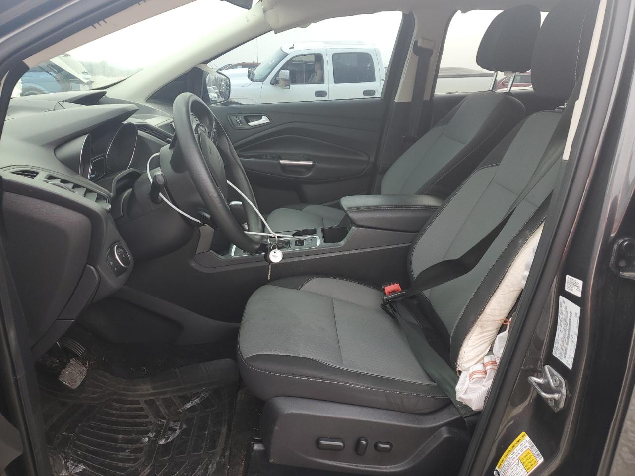 2017 Ford Escape VIN 1FMCU9GD3HUE44715 Copart auction photo, side / front end damage thumbnail 7