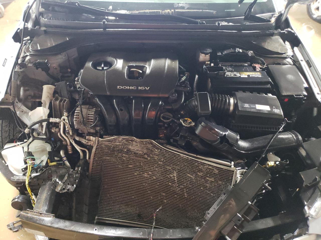 2017 Hyundai Elantra VIN 5NPD84LF7HH184885 Copart auction photo, front end / rear end damage thumbnail 11