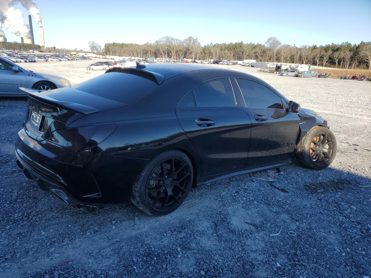 2015 Mercedes-Benz CLA-klasse VIN WDDSJ5CB1FN180266 Copart auction photo, front end damage thumbnail 3