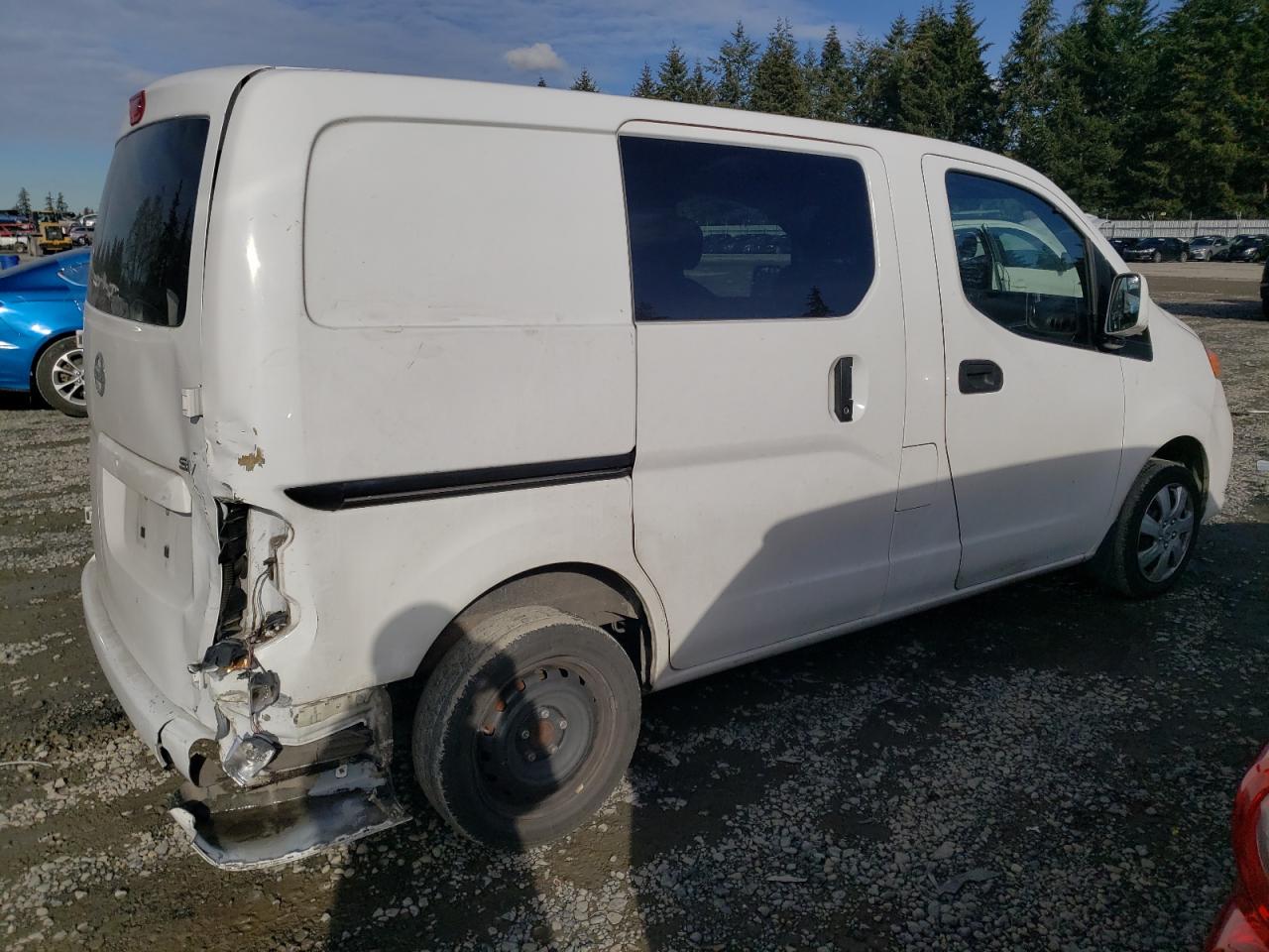 2017 Nissan NV VIN 3N6CM0KN7HK705129 Copart auction photo, rear end damage thumbnail 3