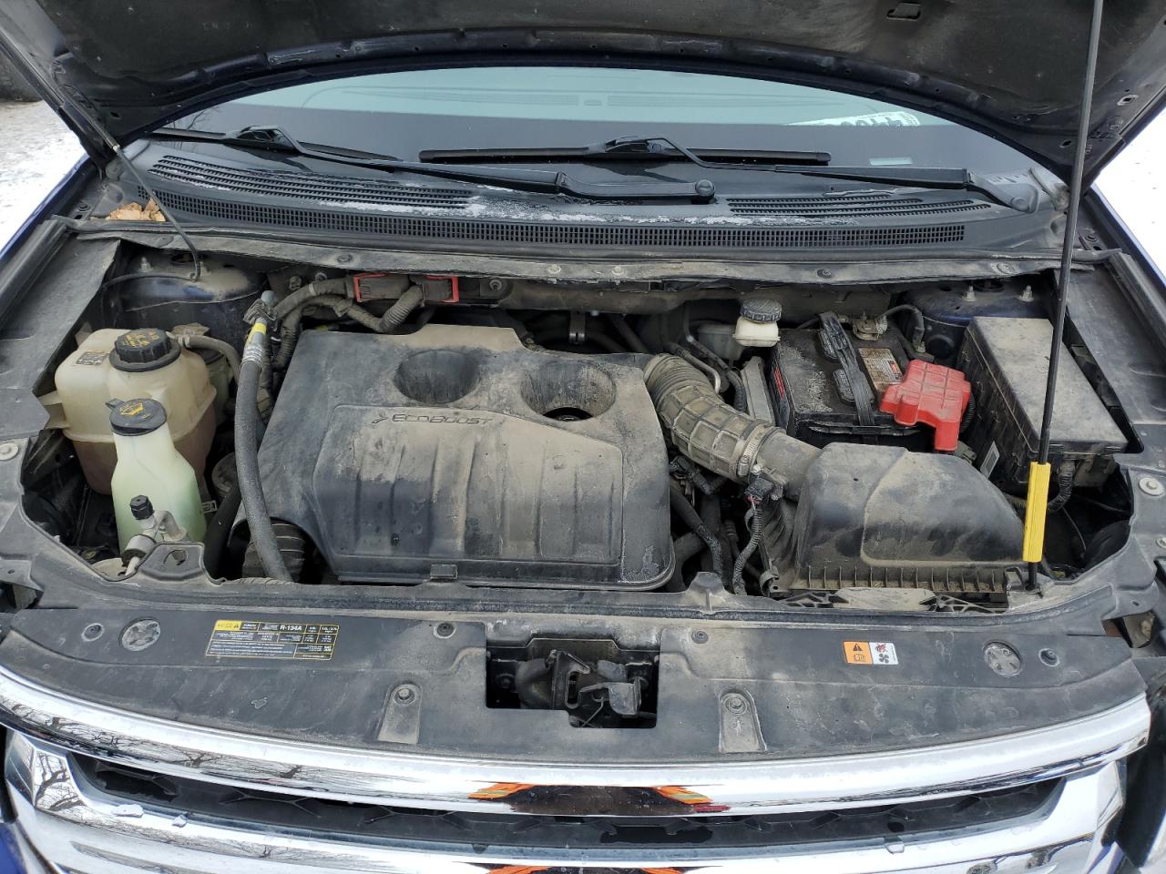 2014 Ford Edge VIN 2FMDK3G93EBB36769 Copart auction photo, front end / minor dent/scratches damage thumbnail 12