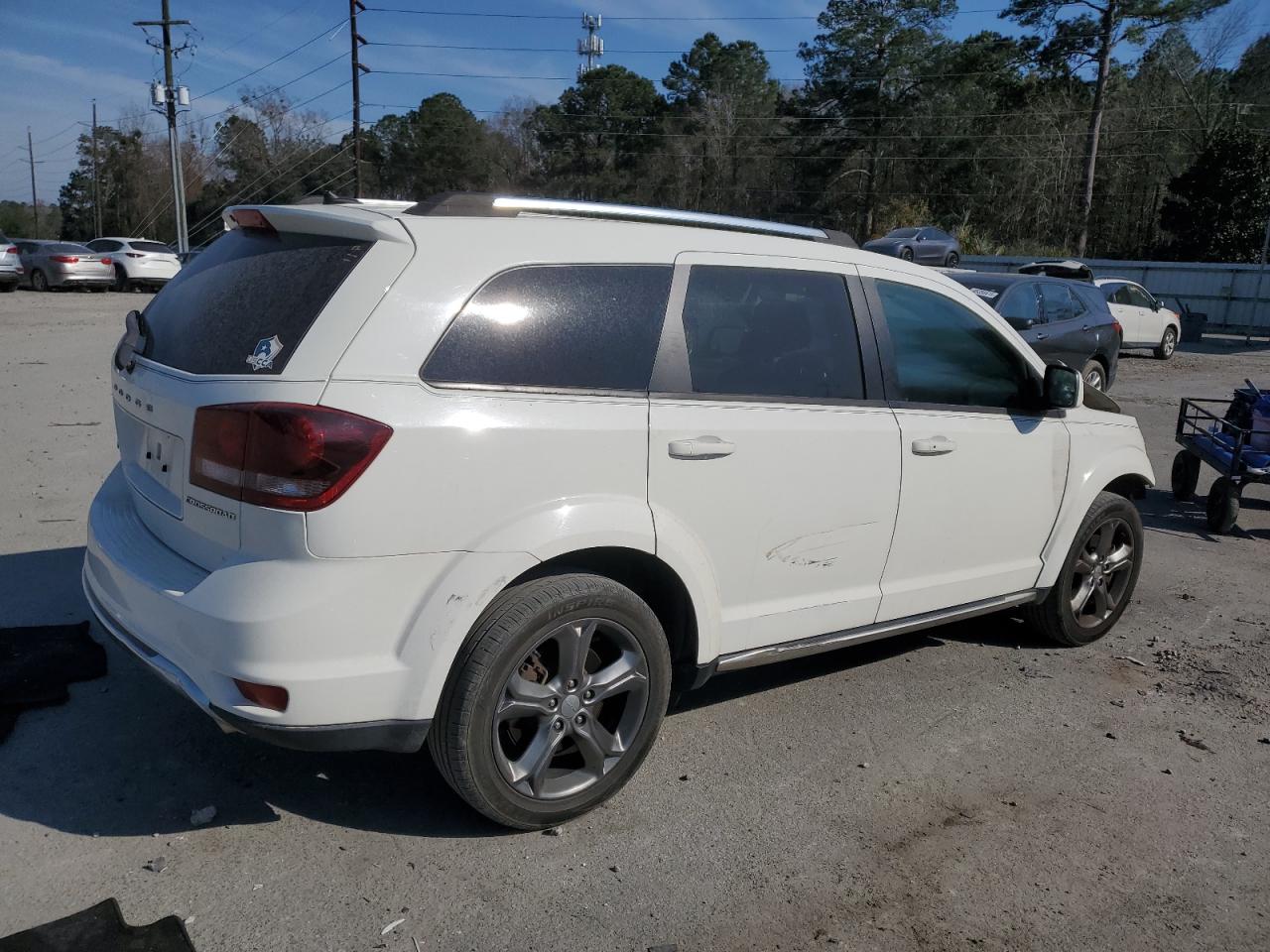 2016 Dodge Journey VIN 3C4PDCGG6GT131647 Copart auction photo, front end damage thumbnail 3