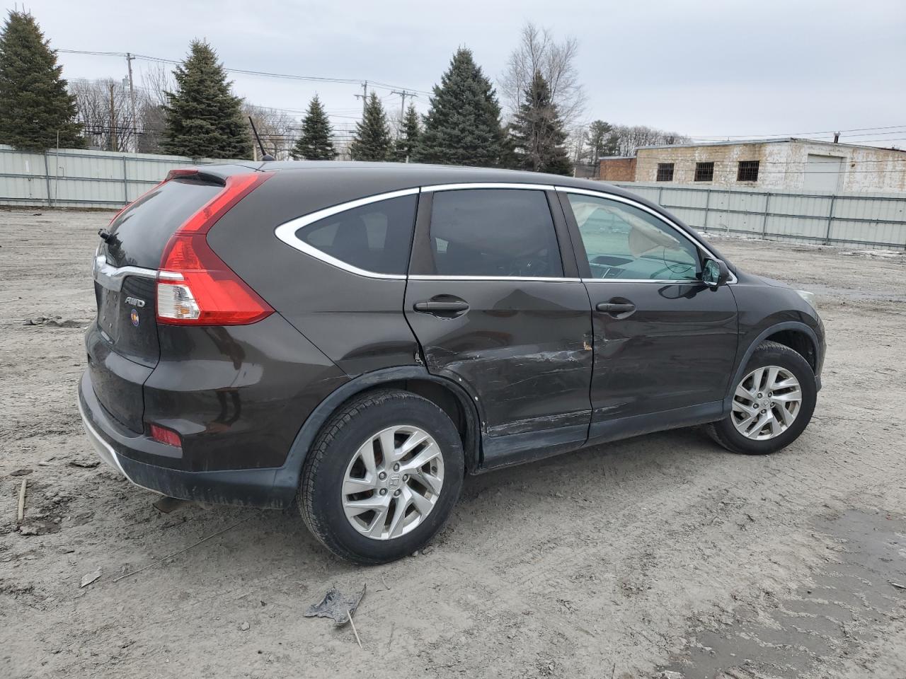 2016 Honda CR-V VIN 5J6RM4H58GL040767 Copart auction photo, side / rear end damage thumbnail 3