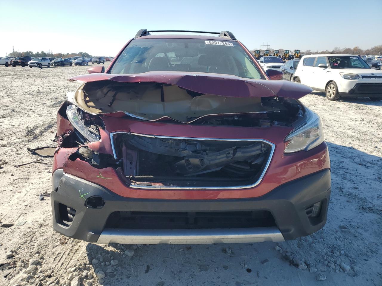 2021 Subaru Outback VIN 4S4BTANC7M3136036 Copart auction photo, front end damage thumbnail 5