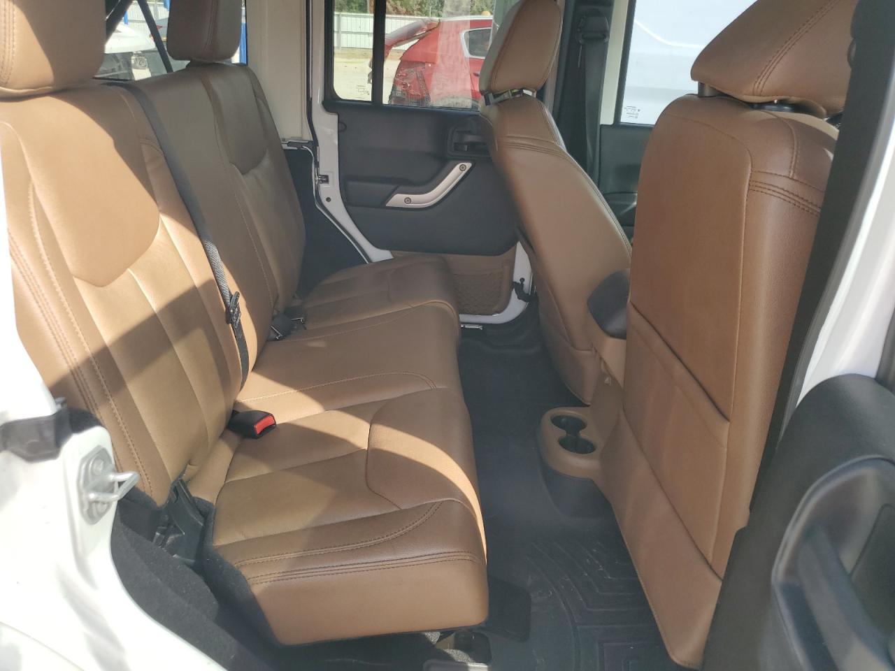 2016 Jeep Wrangler VIN 1C4BJWEG3GL286675 Copart auction photo, rear end / side damage thumbnail 10