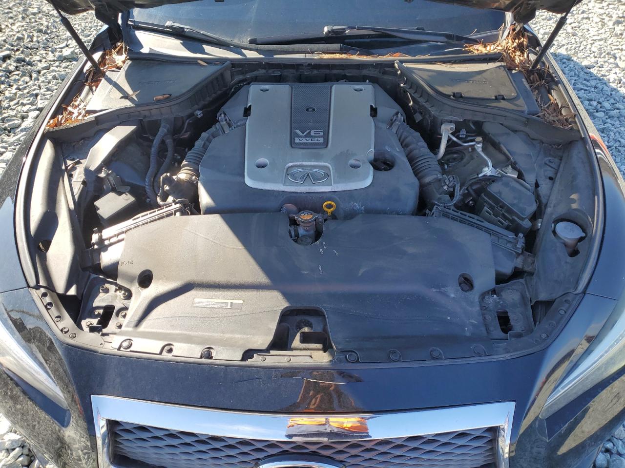 2015 Infiniti Q50 VIN JN1BV7AP9FM354957 Copart auction photo, all over damage thumbnail 12