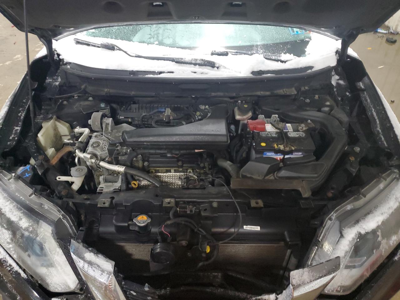 2017 Nissan Rogue VIN 5N1AT2MV0HC789477 Copart auction photo, front end damage thumbnail 12
