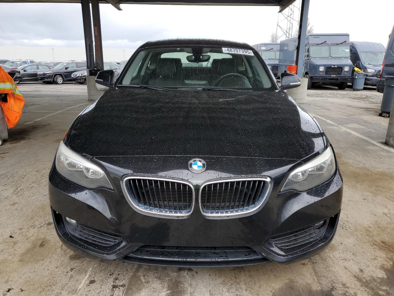 2014 BMW 2er VIN WBA1F5C53EV255420 Copart auction photo, rear end damage thumbnail 5