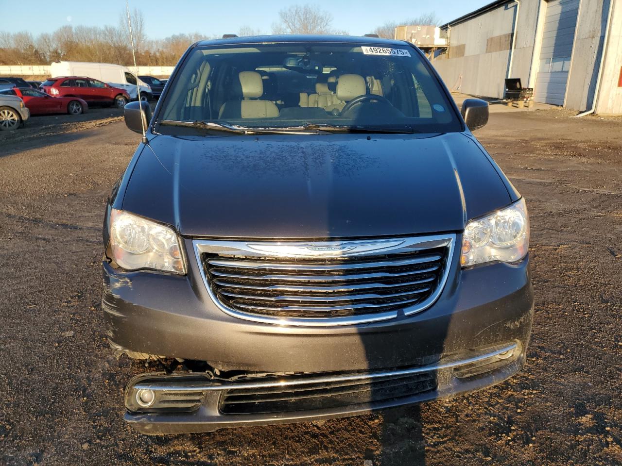 2015 Chrysler Town & Country VIN 2C4RC1BG6FR754887 Copart auction photo, front end / minor dent/scratches damage thumbnail 5