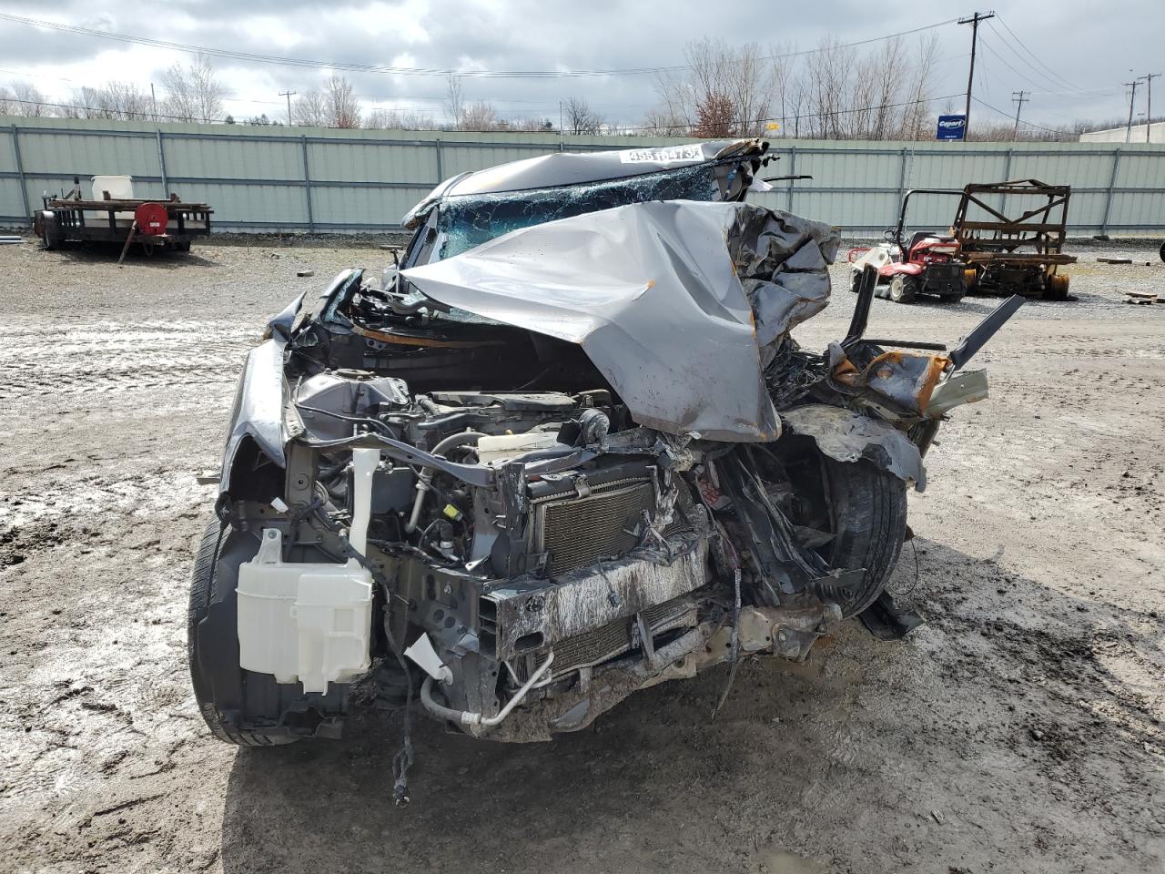 2014 Toyota Camry VIN 4T4BF1FK3ER374576 Copart auction photo, rollover damage thumbnail 5