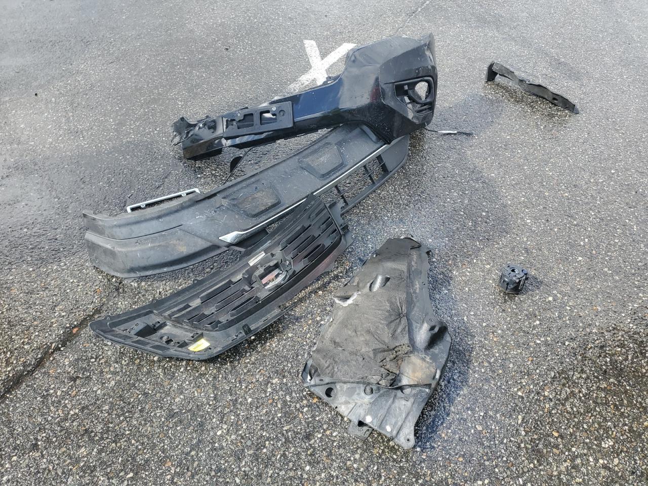 2017 Nissan Pathfinder VIN 5N1DR2MN3HC649483 Copart auction photo, front end / side damage thumbnail 15