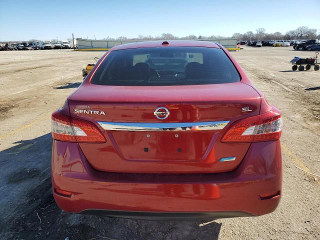 2013 Nissan Sentra VIN 3N1AB7APXDL648962 Copart auction photo, side damage thumbnail 6