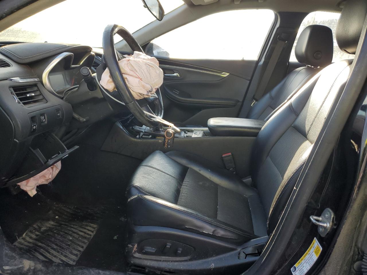 2017 Chevrolet Impala VIN 2G1105S35H9167439 Copart auction photo, front end / minor dent/scratches damage thumbnail 7