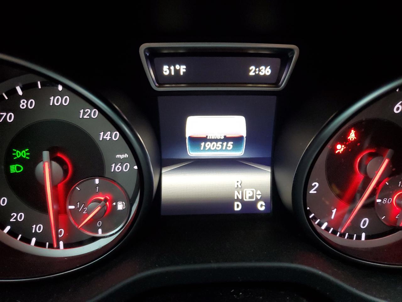 2016 Mercedes-Benz CLA-klasse VIN WDDSJ4EB6GN320708 Copart auction photo, rear end damage thumbnail 9
