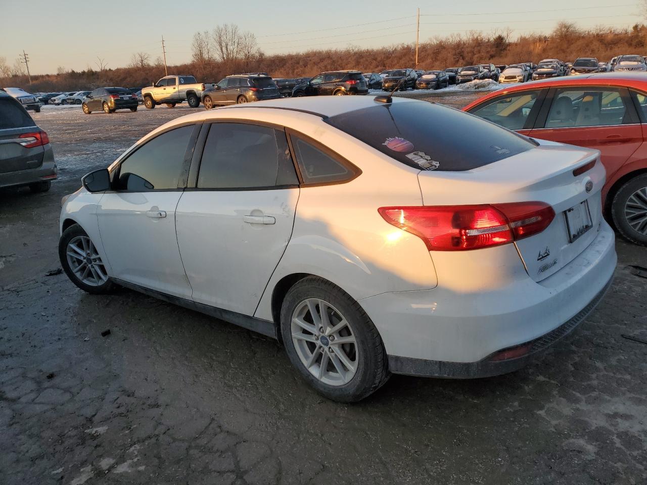 2015 Ford Focus VIN 1FADP3F28FL206655 Copart auction photo, all over damage thumbnail 2