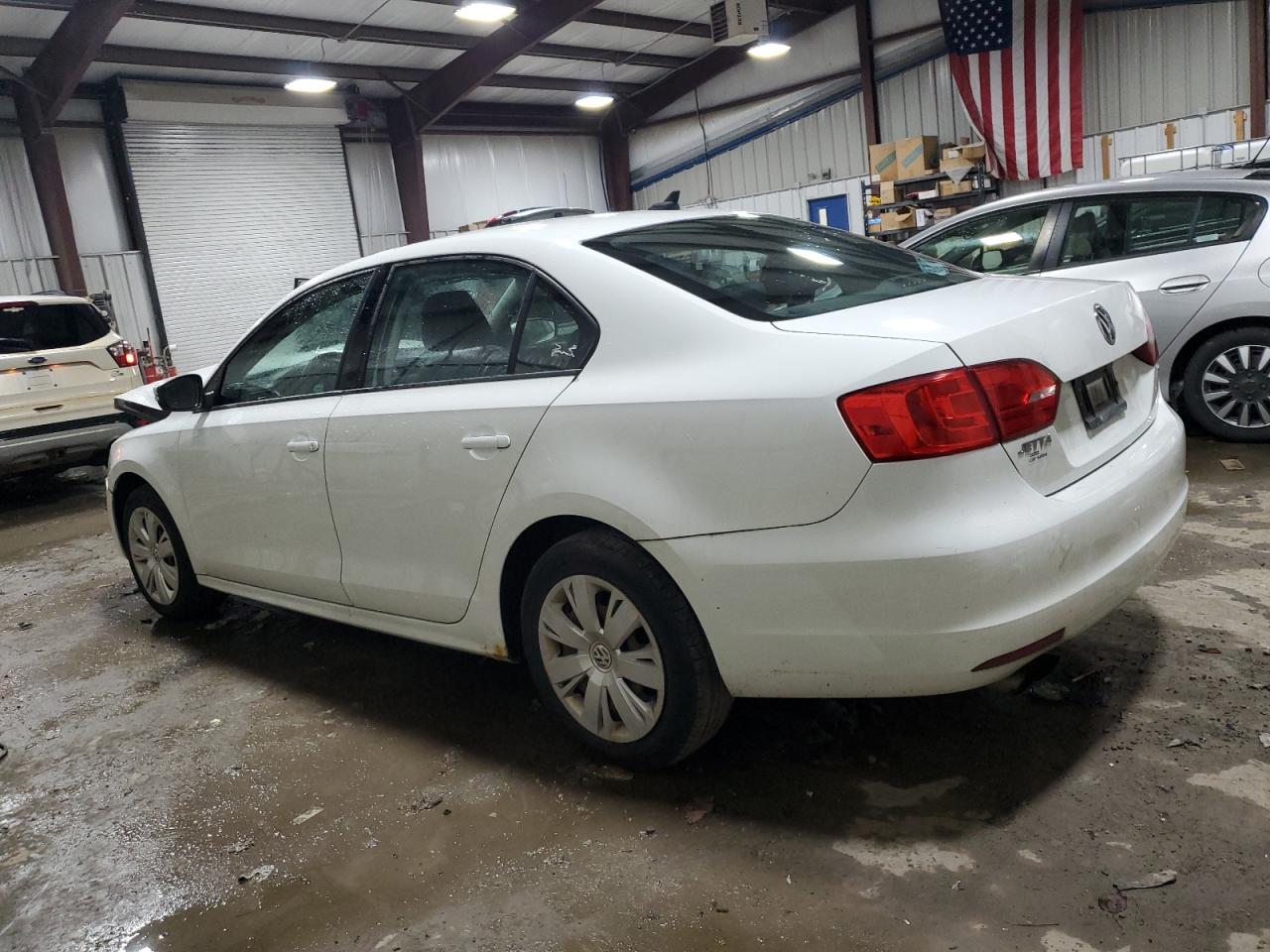 2014 Volkswagen Jetta VIN 3VWD17AJ1EM306172 Copart auction photo, front end damage thumbnail 2