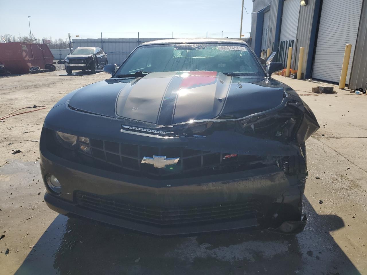 2012 Chevrolet Camaro VIN 2G1FK3DJ4C9122565 Copart auction photo, front end / side damage thumbnail 5